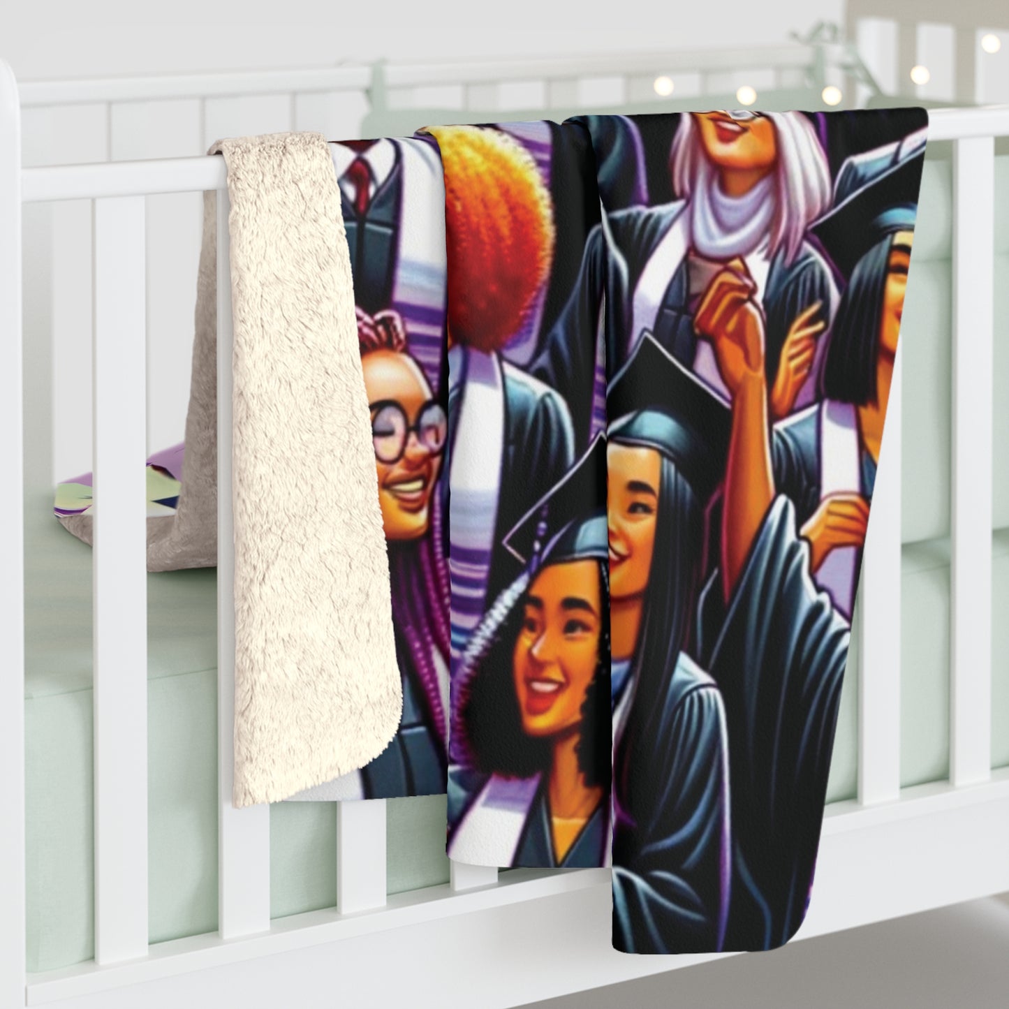 Class of 2025 - Sherpa Fleece Blanket - Click me to see Image