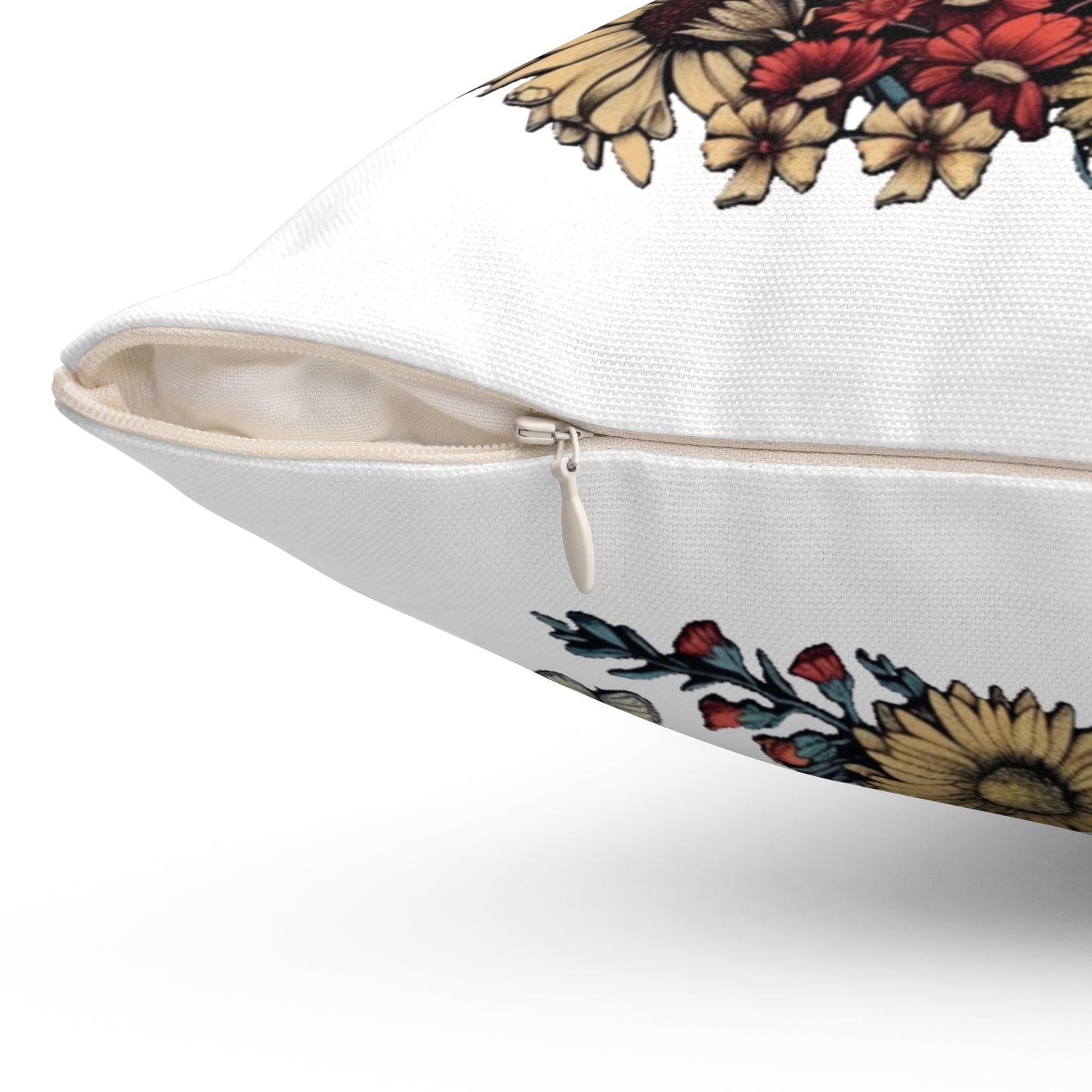 Spun Polyester Square Pillow