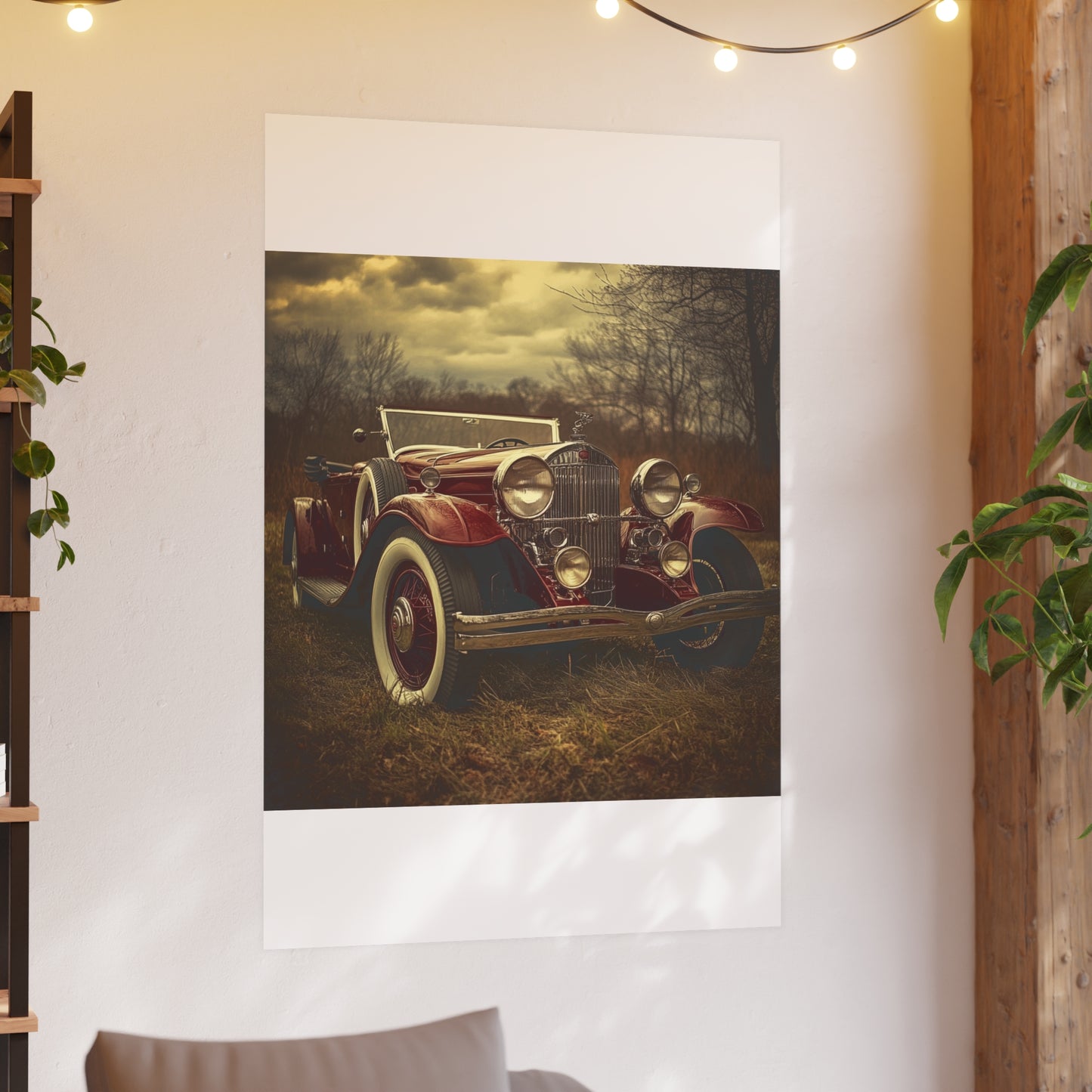 Satin and Archival Matte Posters- Vintage Cars