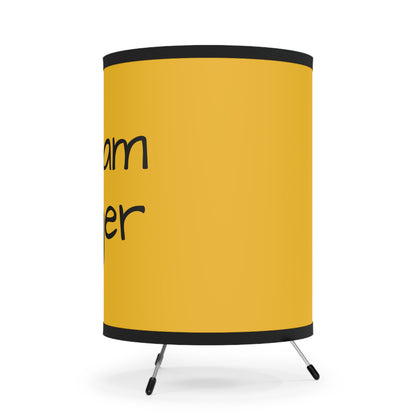 Tripod Lamp with High-Res Printed Shade, US\CA plug