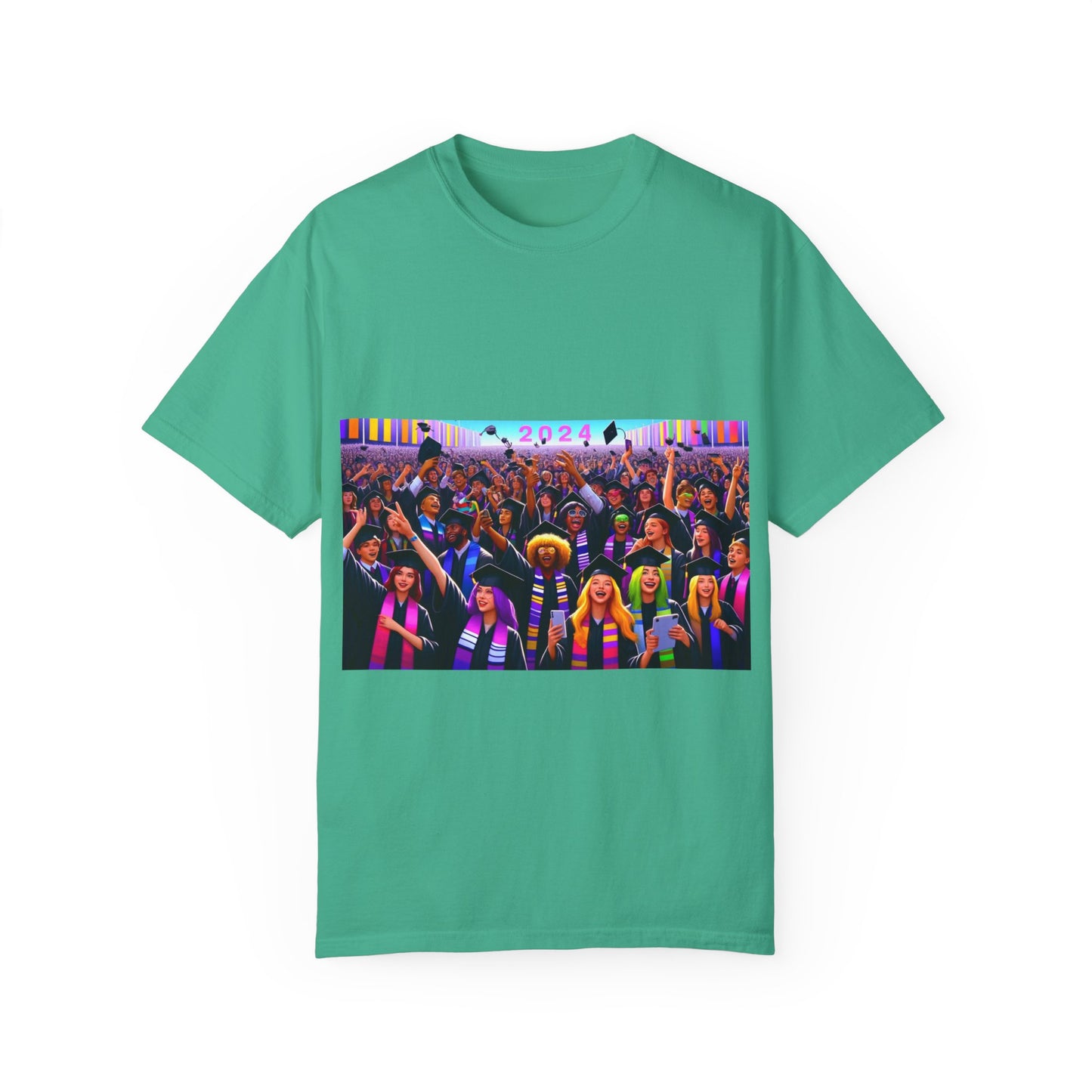 Class of 2024 - Unisex Garment-Dyed T-shirt