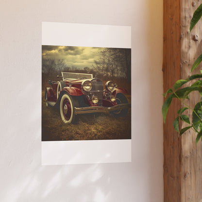 Satin and Archival Matte Posters- Vintage Cars