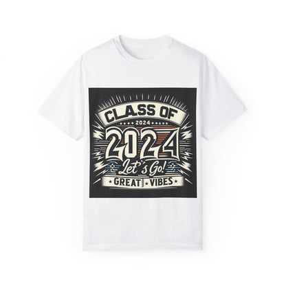 Class of 2024 - Unisex Garment-Dyed T-shirt
