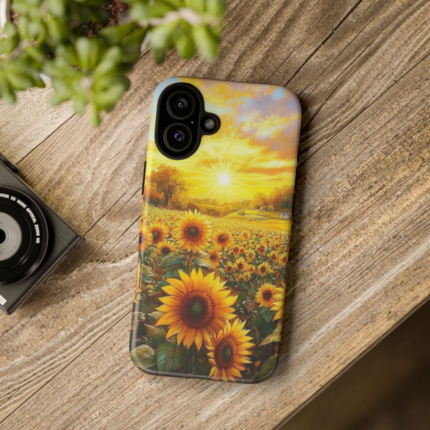 Sunflower Phone Case - Tough Case for Nature Lovers