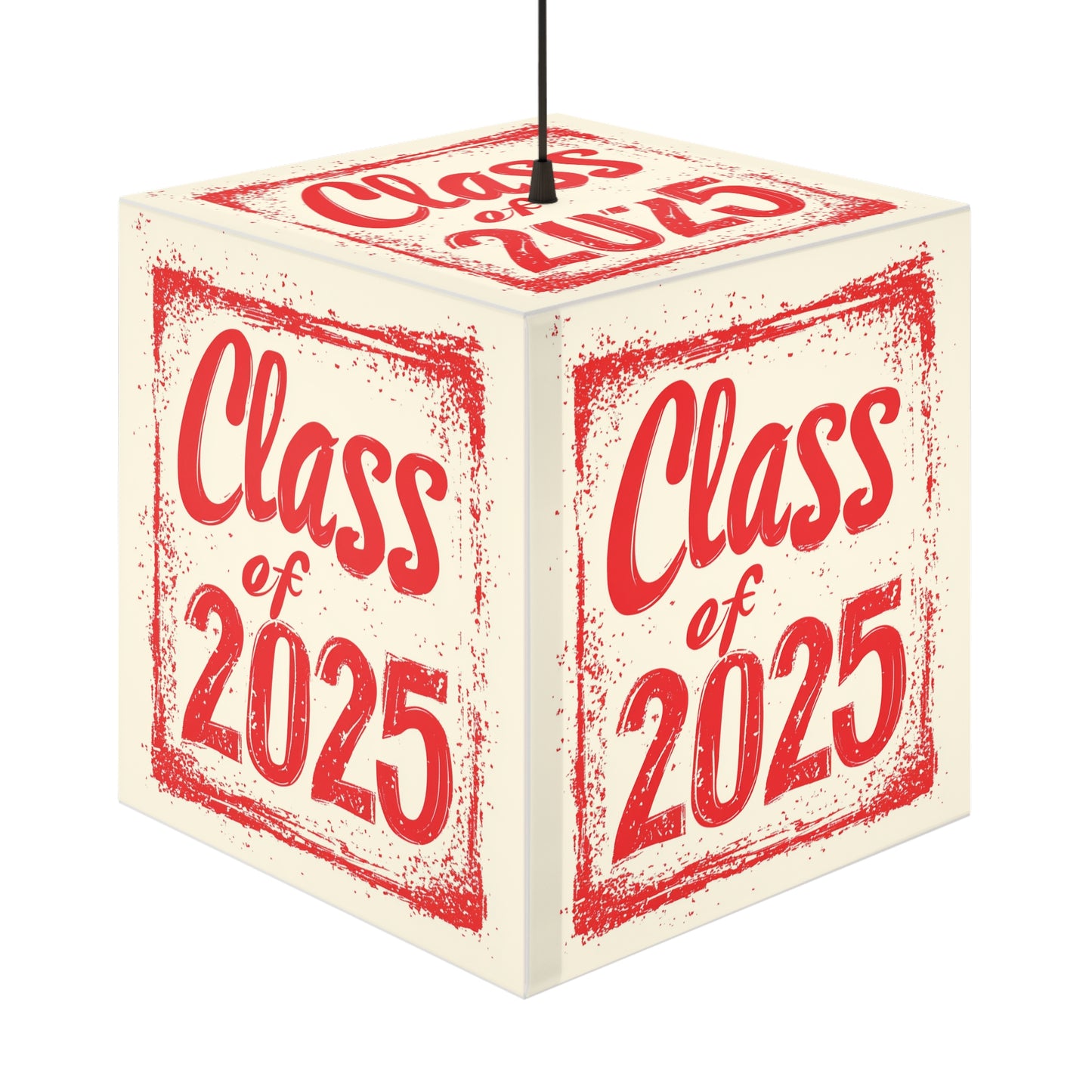 Class of 2025 - Light Cube Lamp - Bohemian Decor for Home & Office