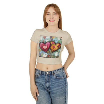 Hearts - Women's Baby Tee
