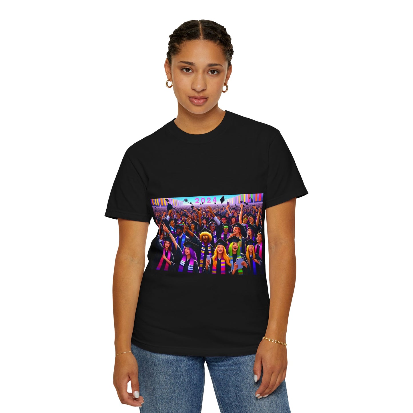 Class of 2024 - Unisex Garment-Dyed T-shirt
