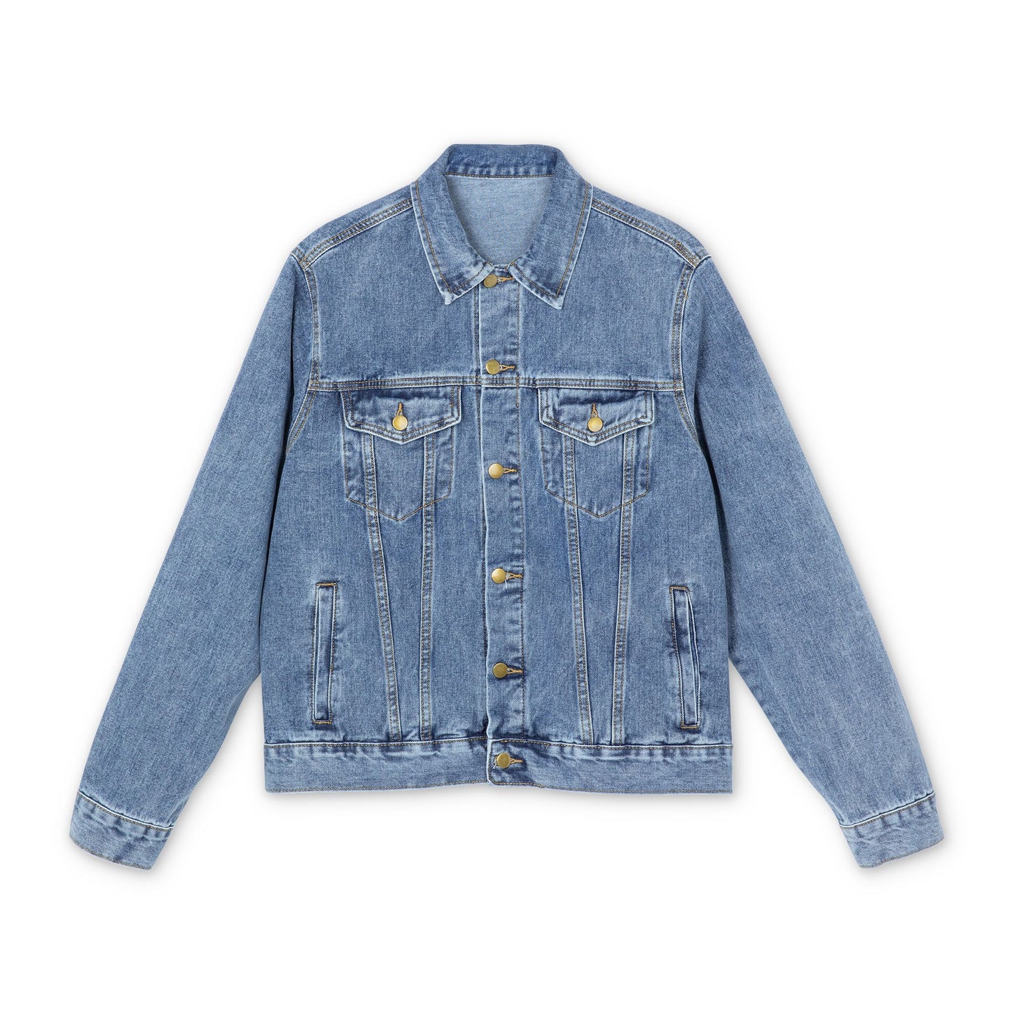 Men's Class of 2025 Denim Jacket - Trendy Graduation Outerwear