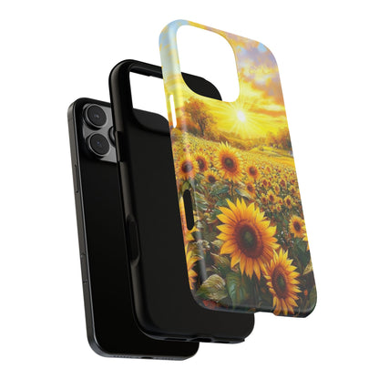 Sunflower Phone Case - Tough Case for Nature Lovers