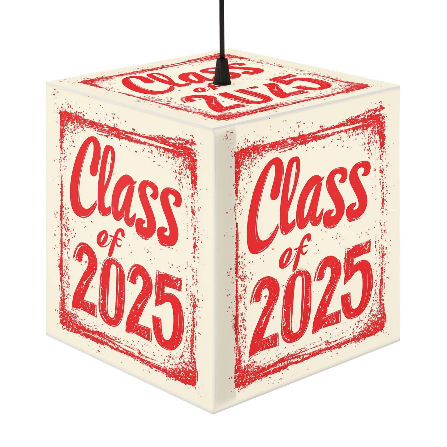 Class of 2025 - Light Cube Lamp - Bohemian Decor for Home & Office
