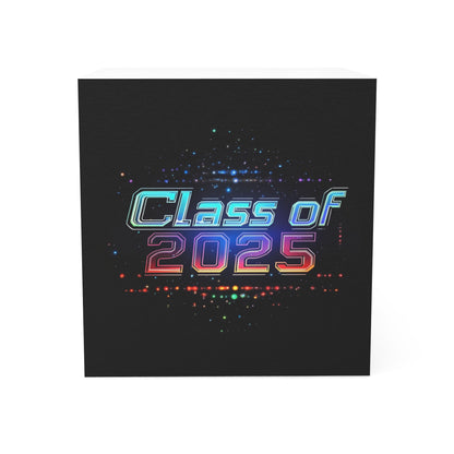 Graduation Note Cube - Class of 2025 - Colorful Memo Pad for Students