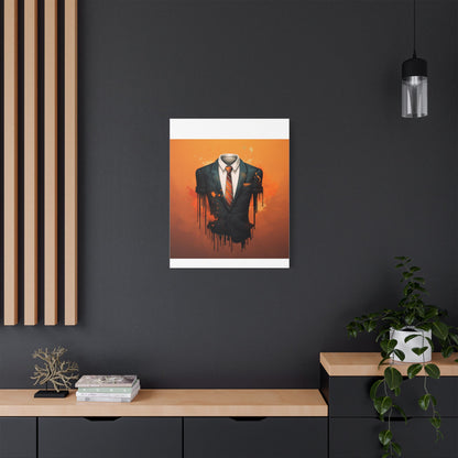 Stylish Abstract Canvas Art Print, Modern Wall Decor, Unique Gift, Home Office Artwork, Contemporary Design for Any Space