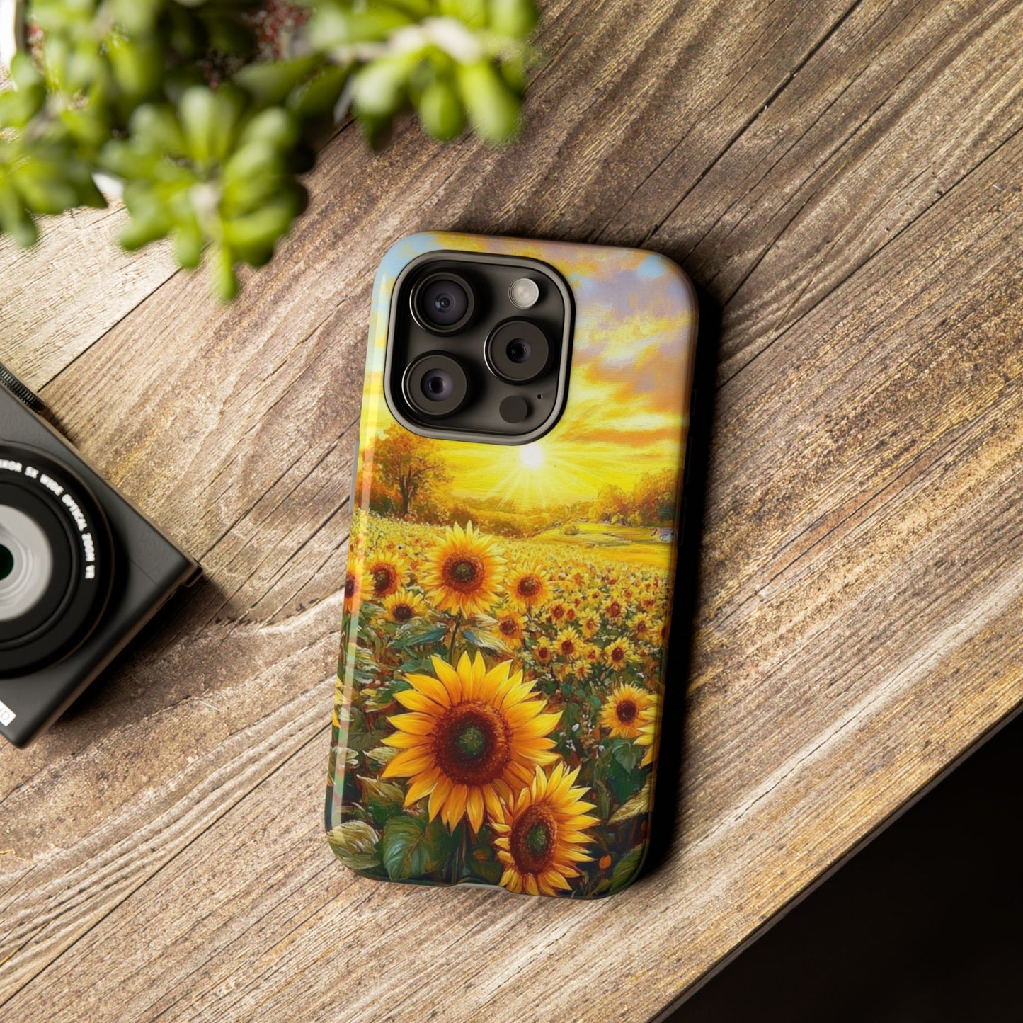 Sunflower Phone Case - Tough Case for Nature Lovers