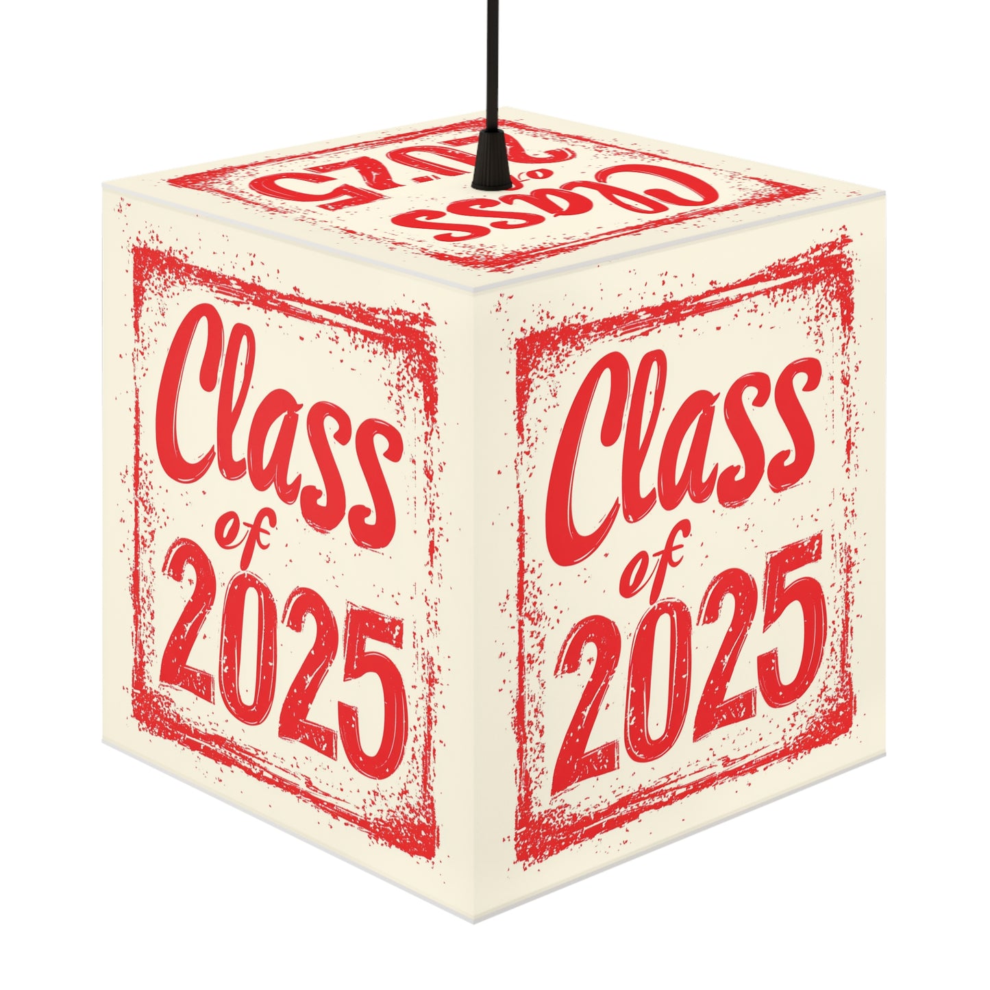 Class of 2025 - Light Cube Lamp - Bohemian Decor for Home & Office