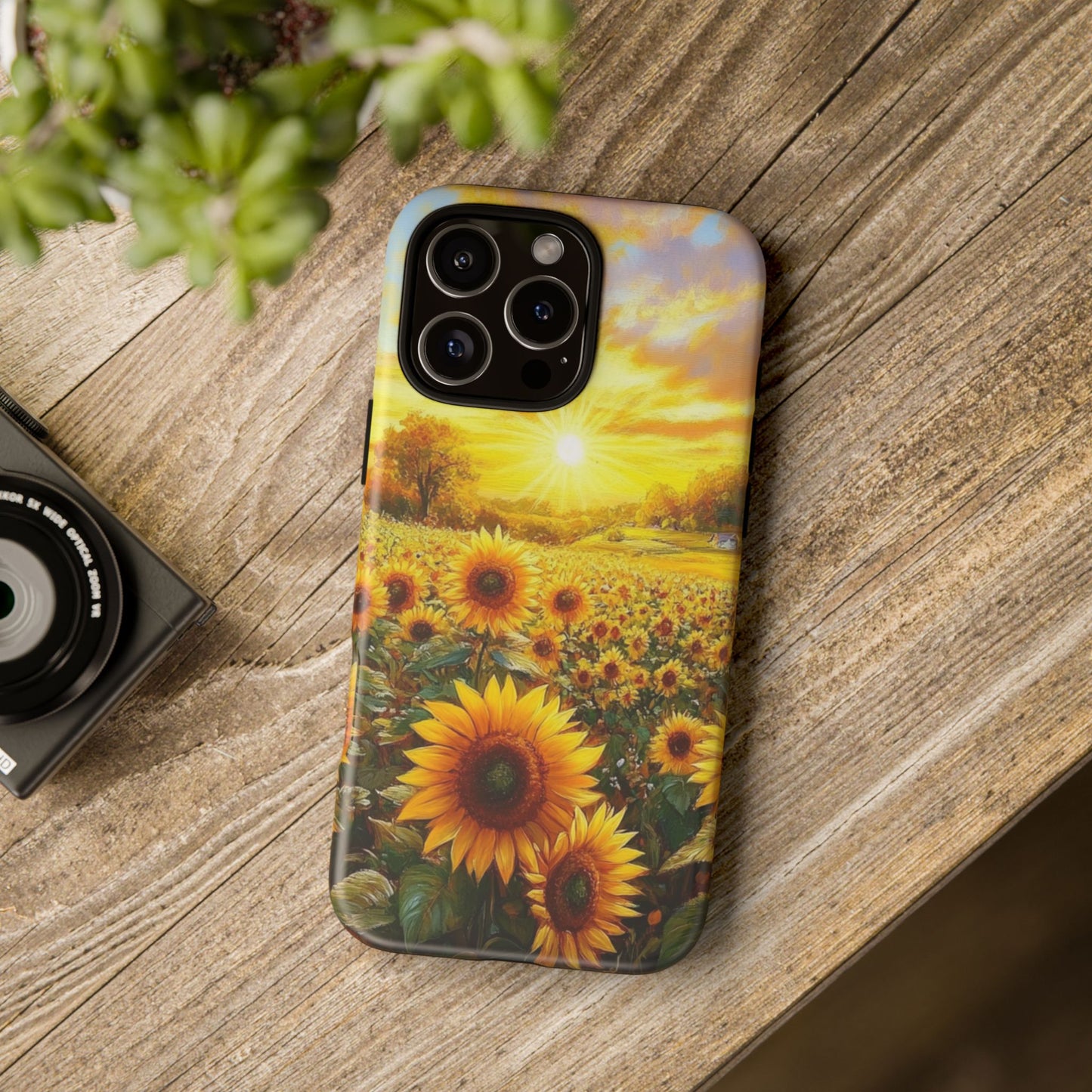 Sunflower Phone Case - Tough Case for Nature Lovers