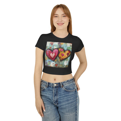 Hearts - Women's Baby Tee