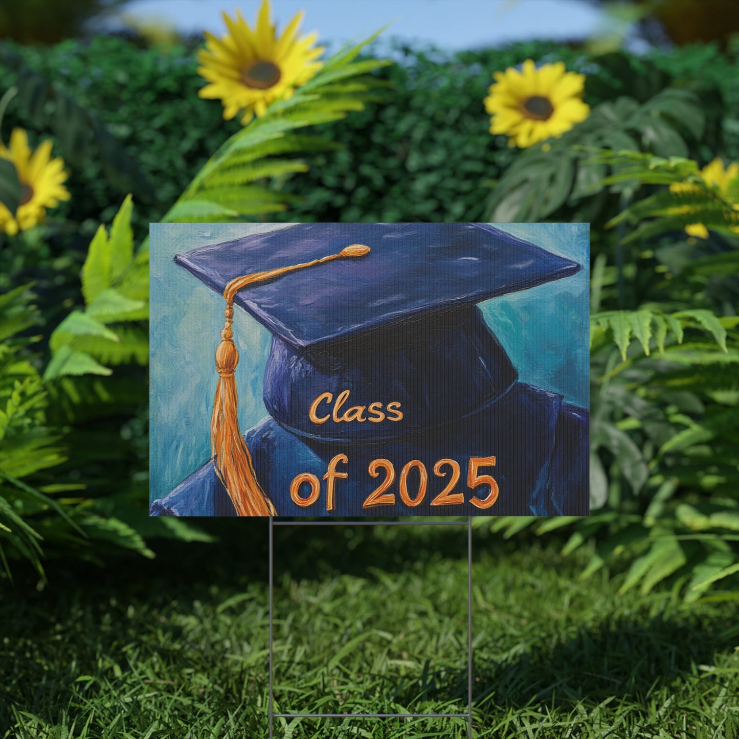 Class of 2025 Graduation Yard Sign | Celebrate Achievement with Custom Decor