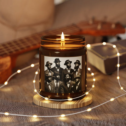 Scented Soy Candle (Multi-Size, Amber Jar)