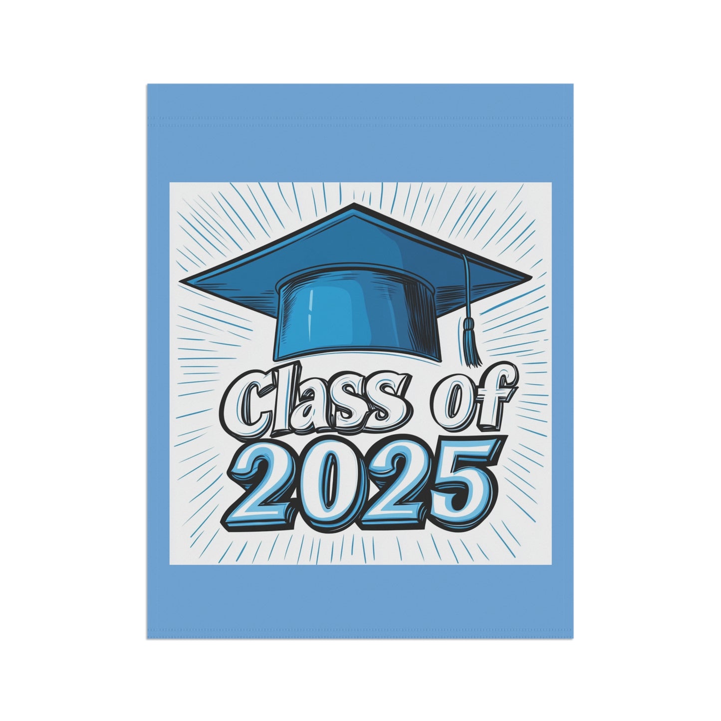 Graduation Garden Banner, Class of 2025 Flag, Home Decor, Outdoor Celebration Sign, College Bound, Graduation Party Decoration