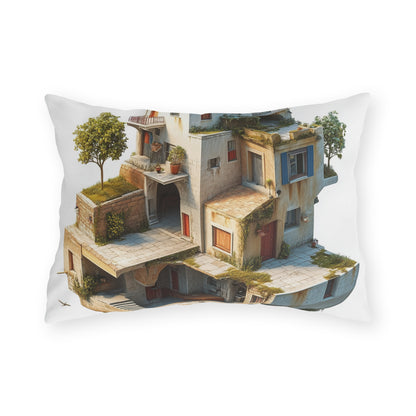 Whimsical Outdoor Pillows with Dreamy House Design - Perfect for Home Décor and Gifts