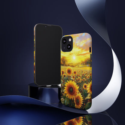 Sunflower Phone Case - Tough Case for Nature Lovers