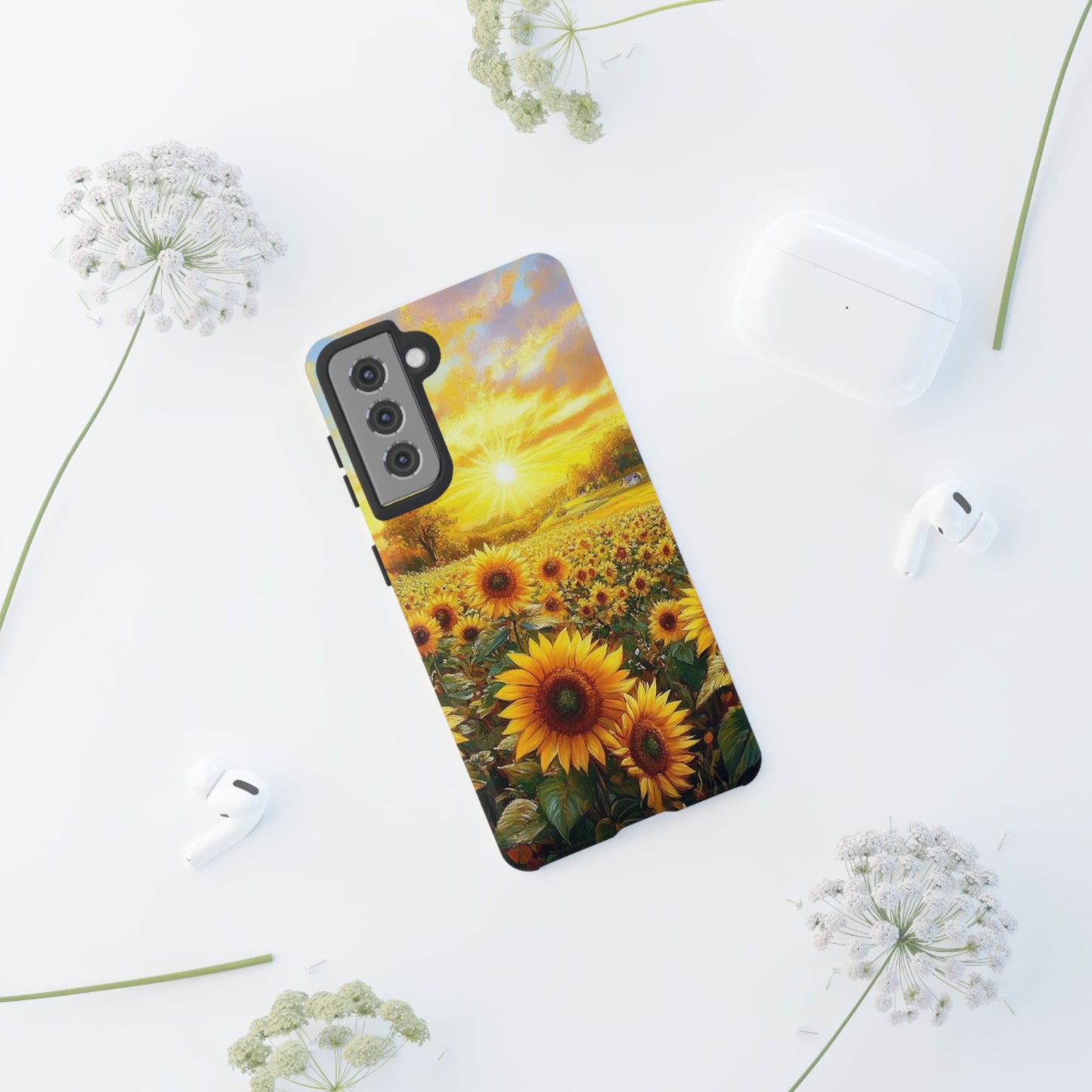 Sunflower Phone Case - Tough Case for Nature Lovers