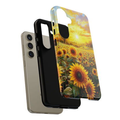 Sunflower Phone Case - Tough Case for Nature Lovers