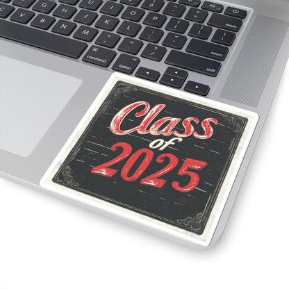 Class of 2025 Kiss-Cut Stickers | Graduation Décor & Gifts