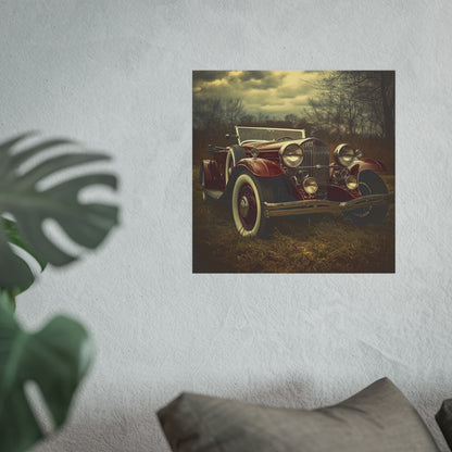 Satin and Archival Matte Posters- Vintage Cars