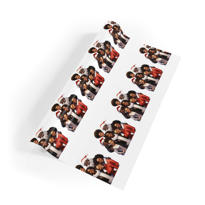 Holiday Gift Wrapping Paper Rolls, 1pc