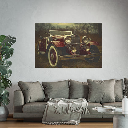 Satin and Archival Matte Posters- Vintage Cars