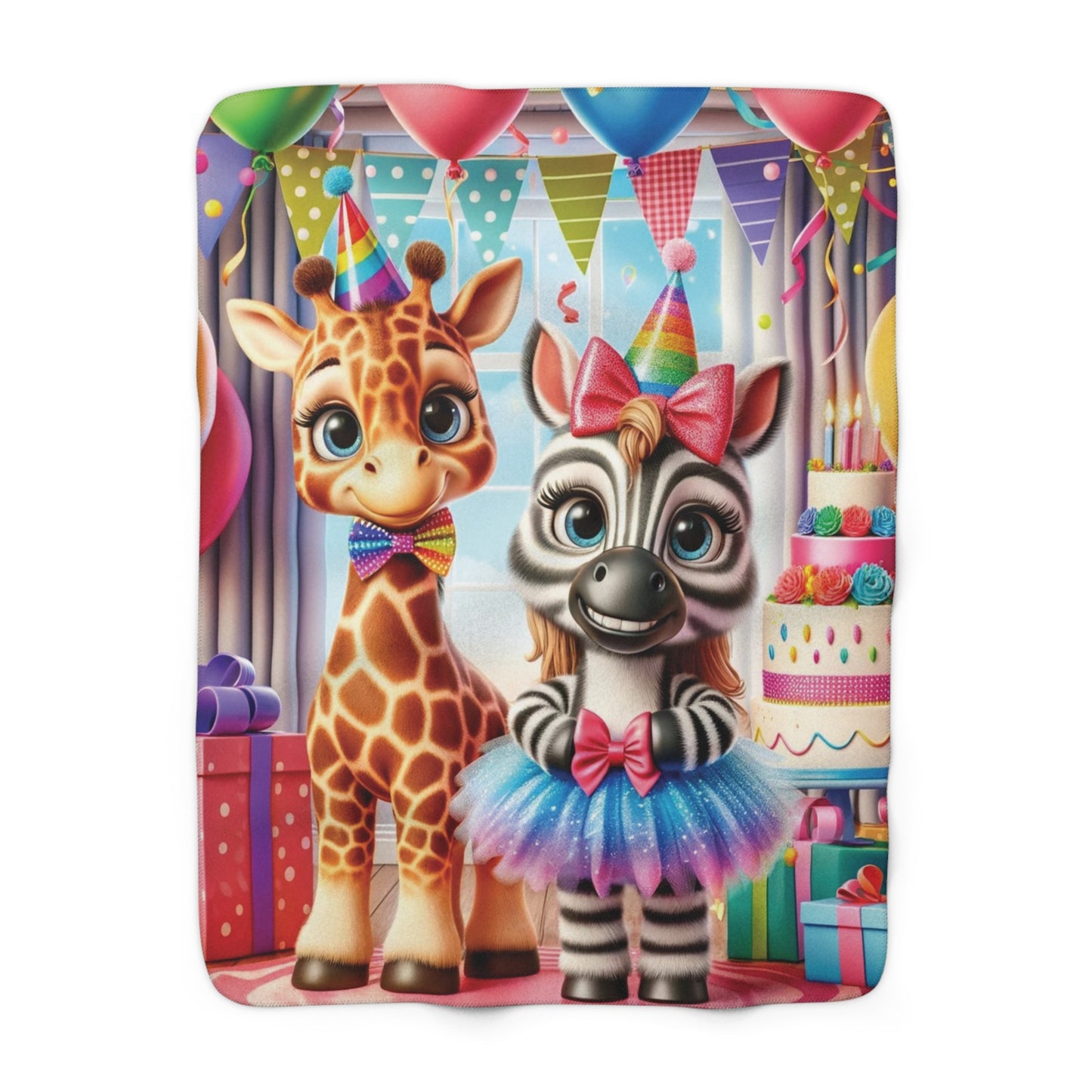 Sherpa Fleece Blanket - Click me to see Image