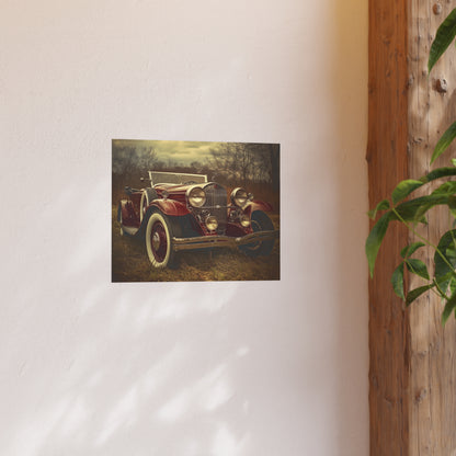 Satin and Archival Matte Posters- Vintage Cars