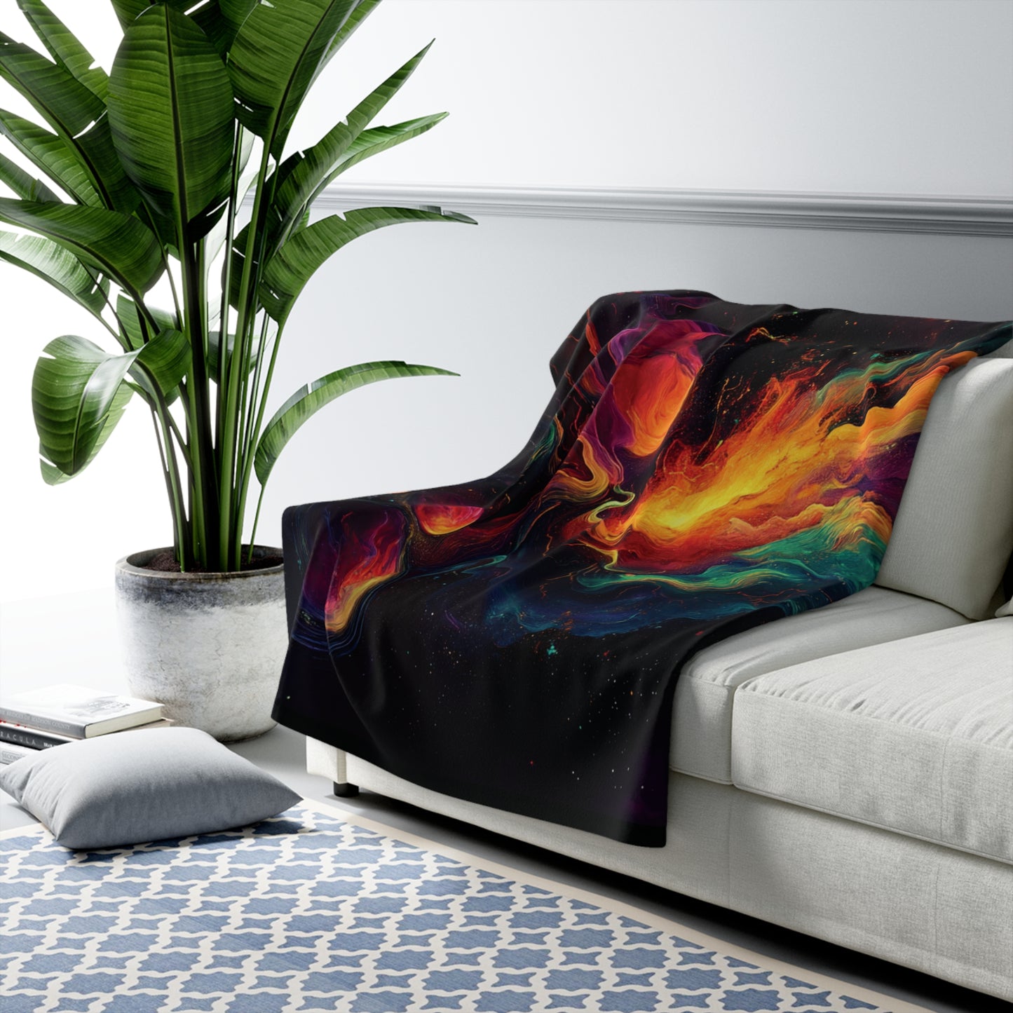 Sherpa Fleece Blanket - Click me to see Image