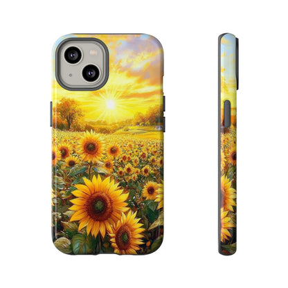 Sunflower Phone Case - Tough Case for Nature Lovers