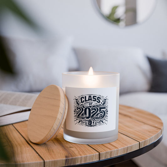 Personalized Graduation Candle, Class of 2025 Gift, Decorative Candle, College Graduate, Home Decor, Scented Candle