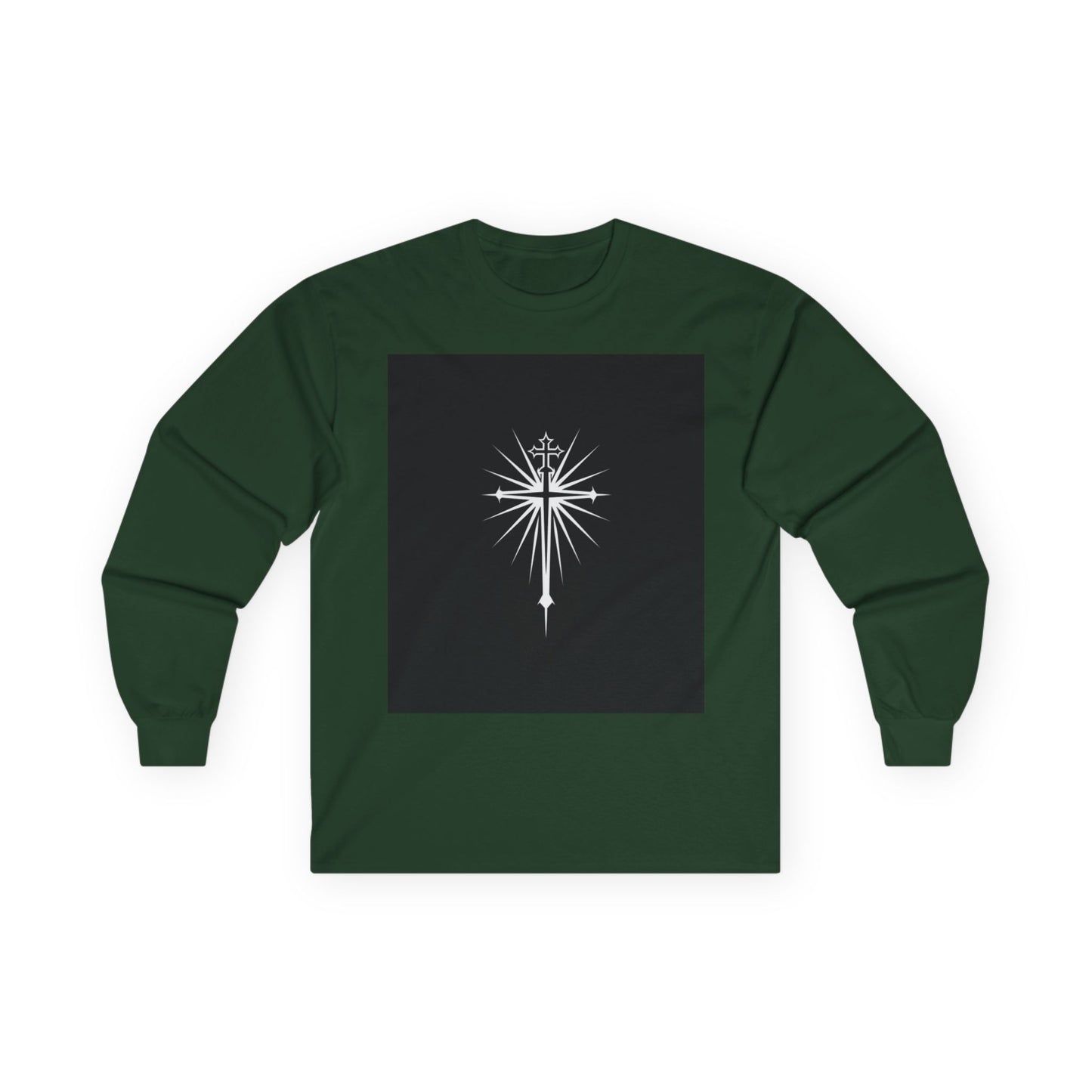 Radiant Cross Long Sleeve Tee - Unisex Ultra Cotton