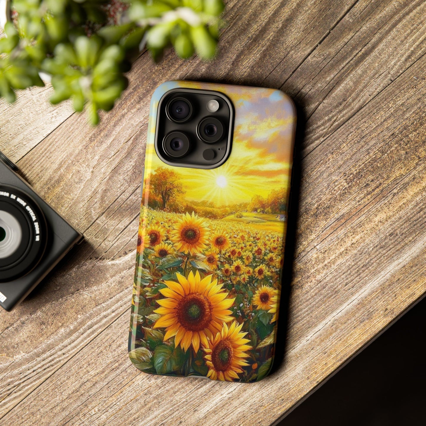Sunflower Phone Case - Tough Case for Nature Lovers