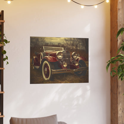 Satin and Archival Matte Posters- Vintage Cars