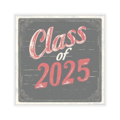 Class of 2025 Kiss-Cut Stickers | Graduation Décor & Gifts