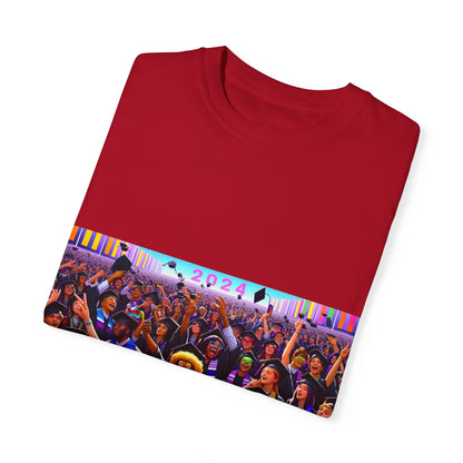 Class of 2024 - Unisex Garment-Dyed T-shirt