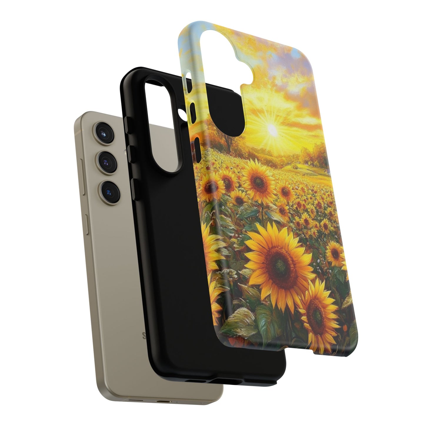 Sunflower Phone Case - Tough Case for Nature Lovers