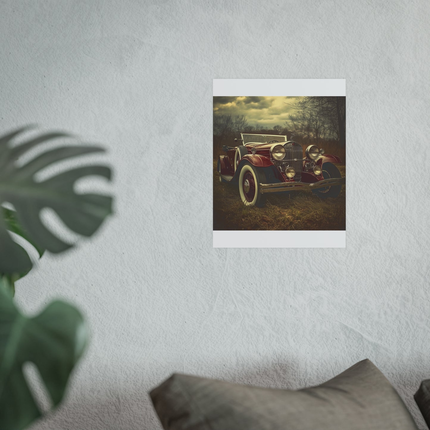 Satin and Archival Matte Posters- Vintage Cars