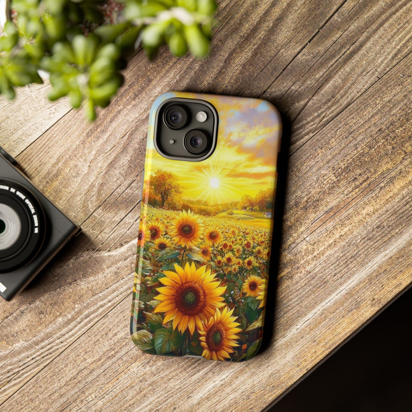 Sunflower Phone Case - Tough Case for Nature Lovers