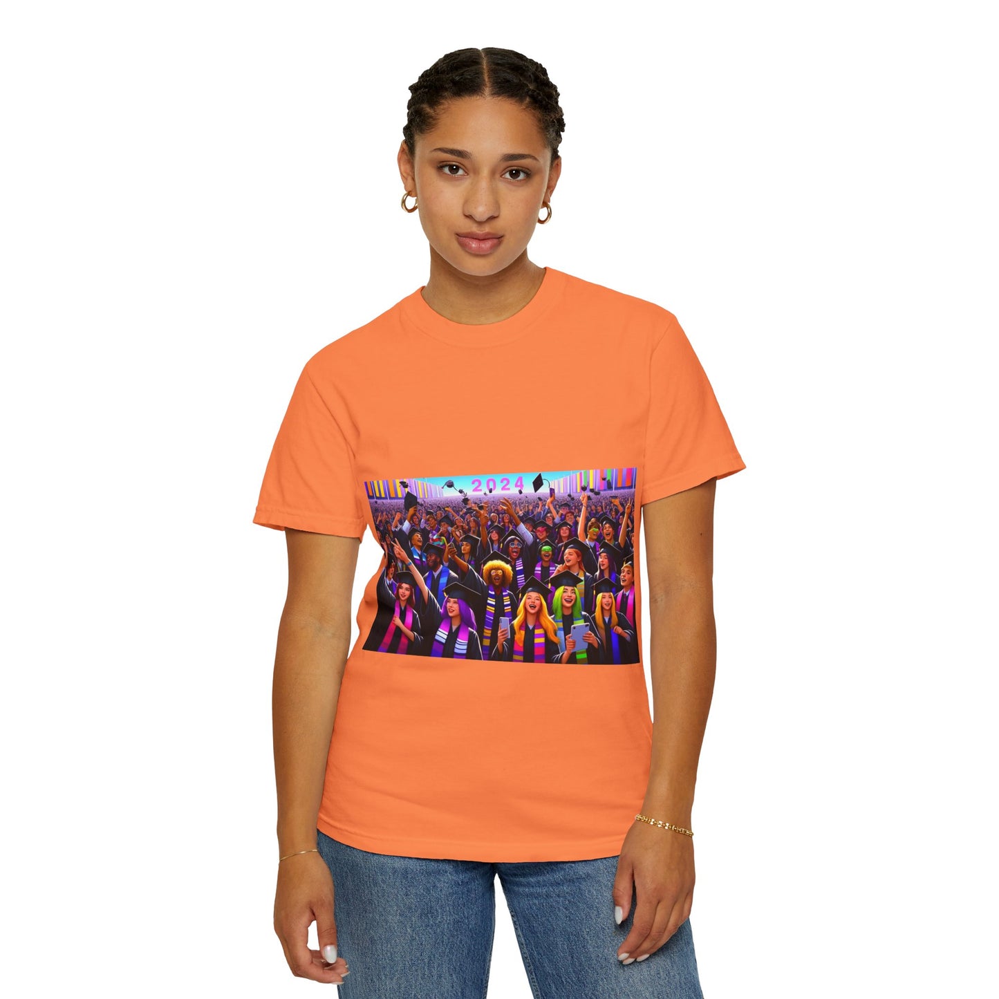 Class of 2024 - Unisex Garment-Dyed T-shirt
