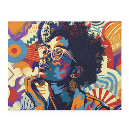 Colorful Afrocentric Puzzle - 120, 252, 500 Pieces | Inspiring Home Decor & Gift