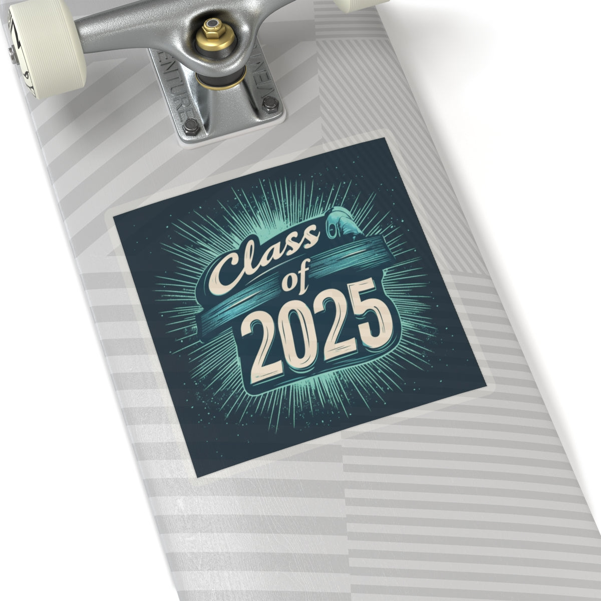 Class of 2025 Graduation Kiss-Cut Stickers - Celebrate Your Achievement!