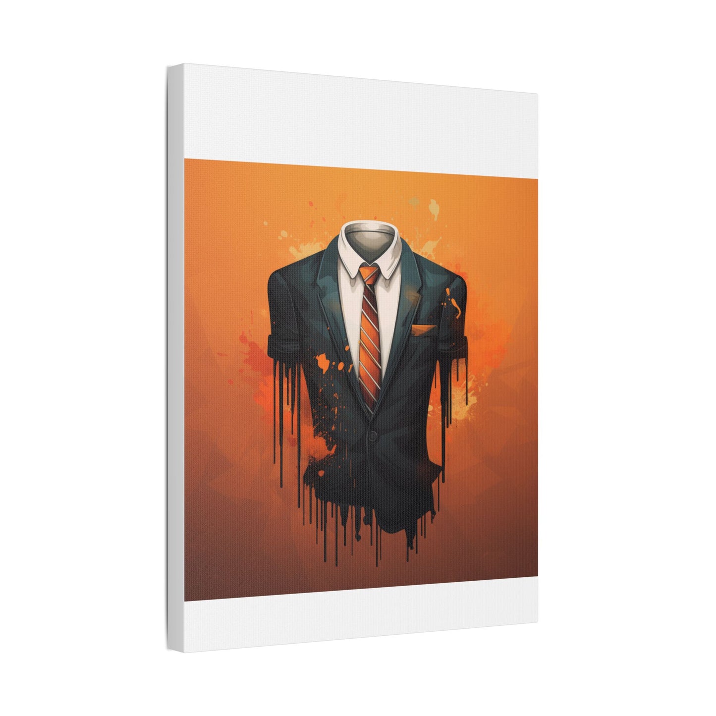Stylish Abstract Canvas Art Print, Modern Wall Decor, Unique Gift, Home Office Artwork, Contemporary Design for Any Space