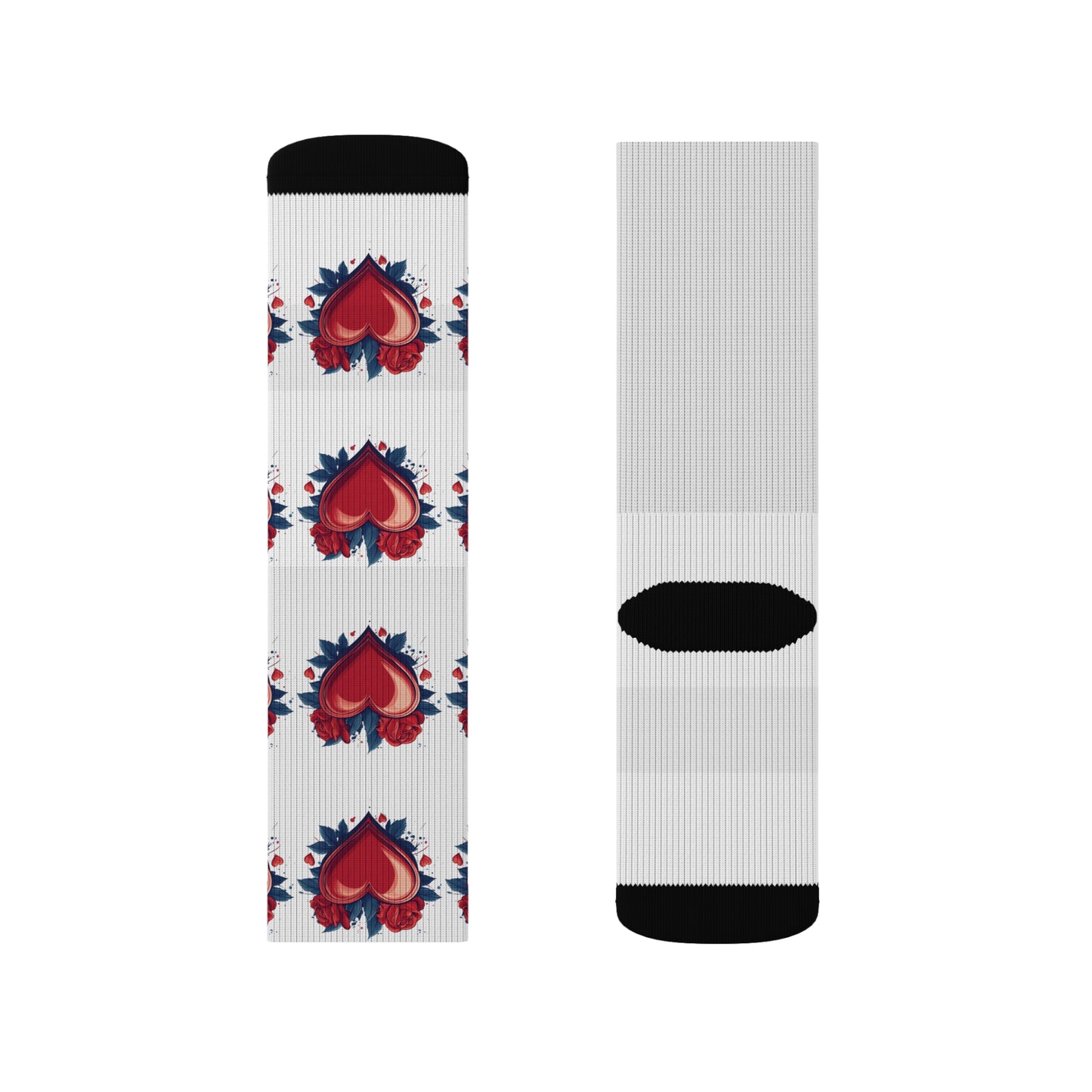 Heart - Sublimation Socks