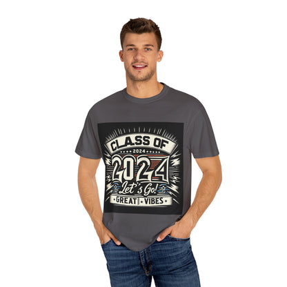 Class of 2024 - Unisex Garment-Dyed T-shirt